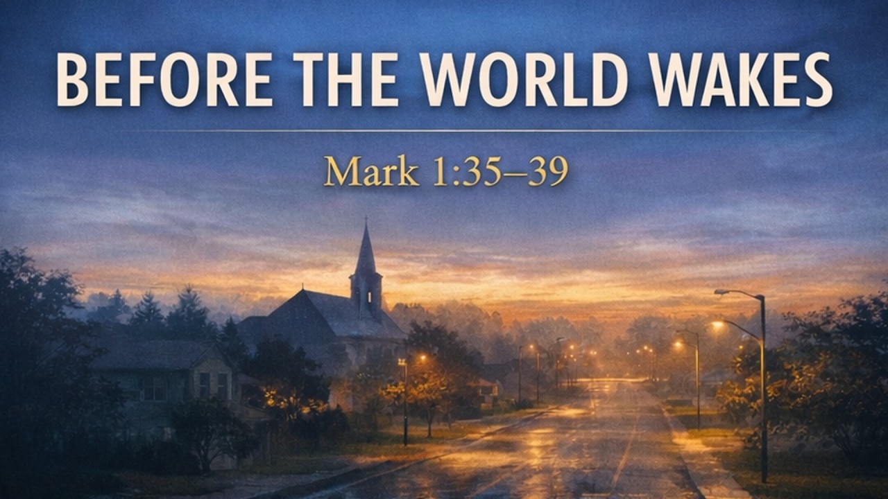Pastor: Carlos Olivas - Before the World Wakes