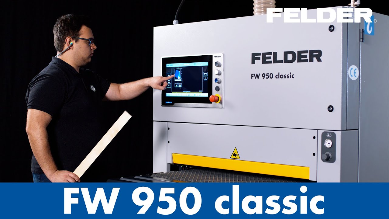 Felder&reg; FW 950 classic - Breitbandschleifmaschine | Felder Group