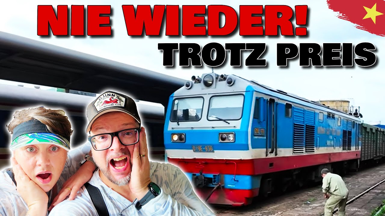 Zugfahrt Vietnam 🇻🇳 - Von Nha Trang nach Saigon SE7 Klasse 2 Soft Seat Wiedervereinigungsexpress