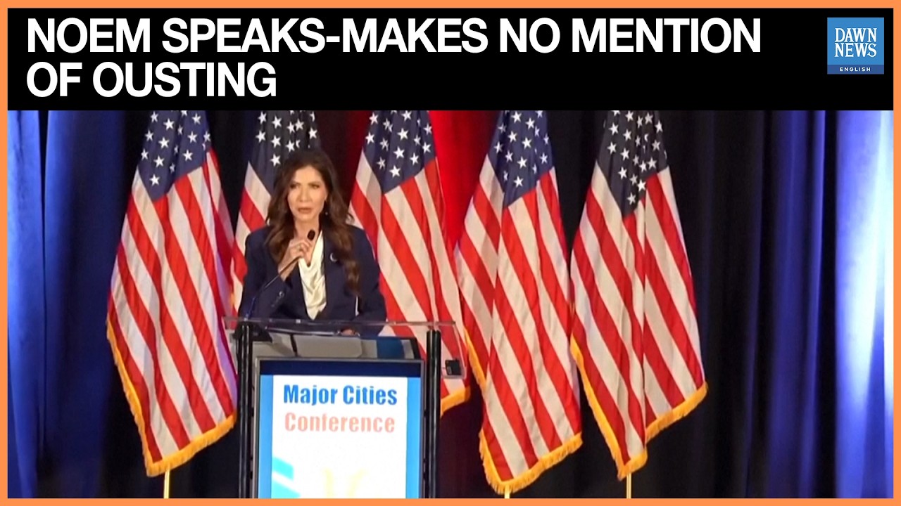 Noem Speaks In Tennessee, Makes No Mention Of Ousting as Secretary of US Homeland Security