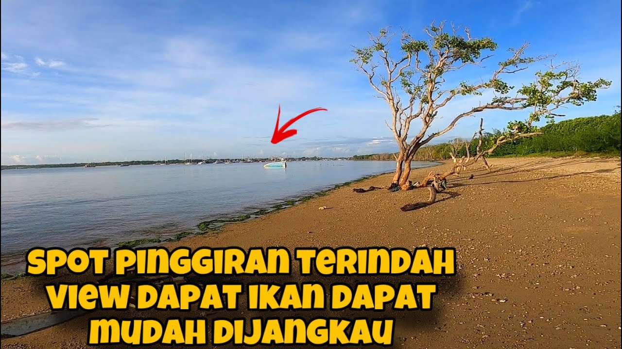 ‼️INDAH BANGET‼️ MANCING PINGGIRAN PALING GAMPANG DAPET IKAN | MANCING DI BALI