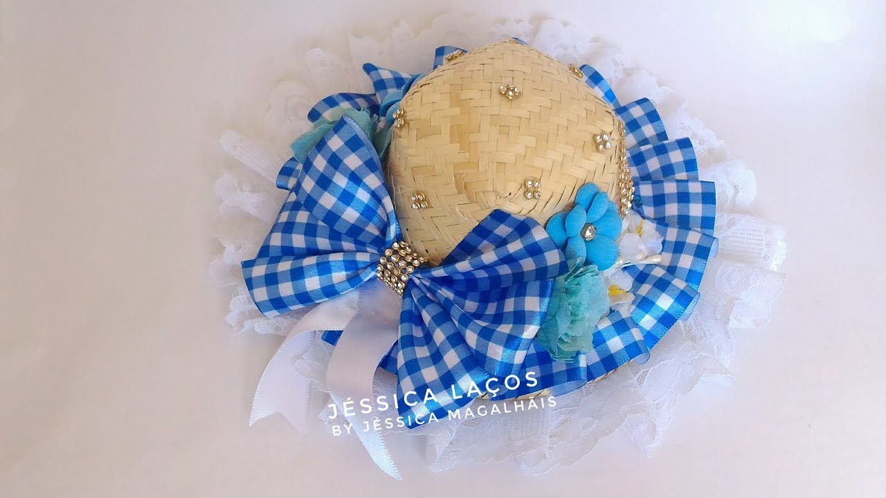DIY Chapeu  Junino - Laço de São João