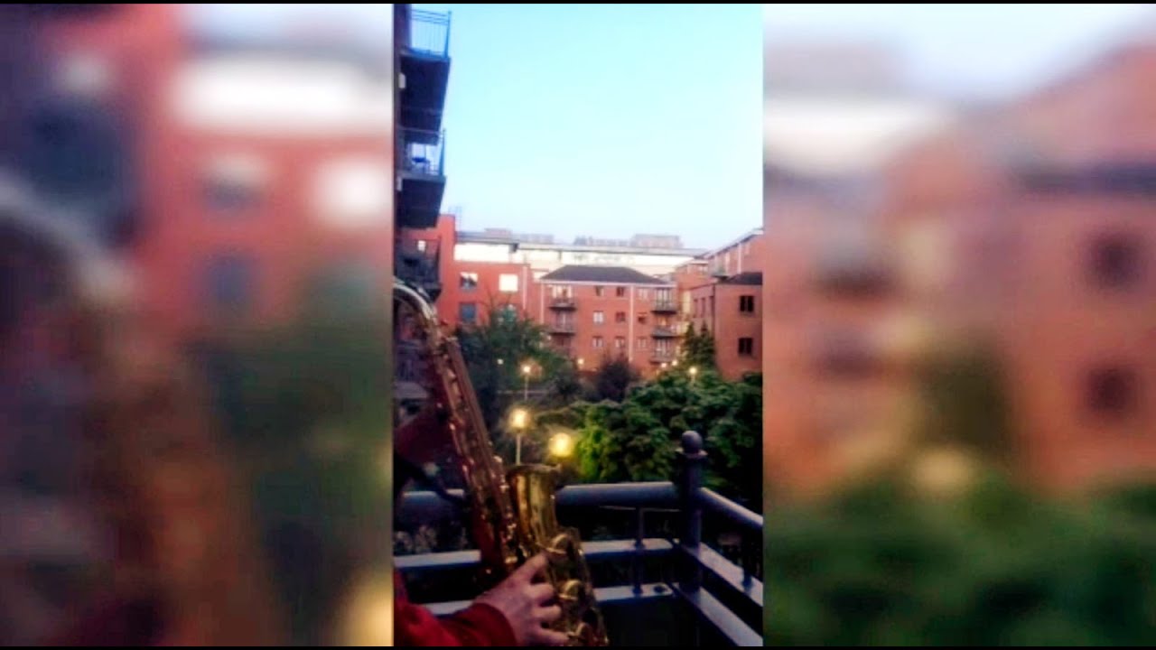 Cian's balcony sax