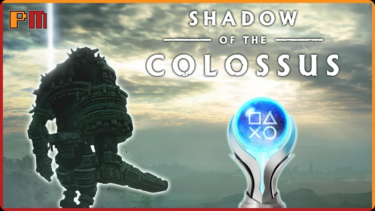 Zerei 6 VEZES até conseguir PLATINAR! (SHADOW OF THE COLOSSUS)