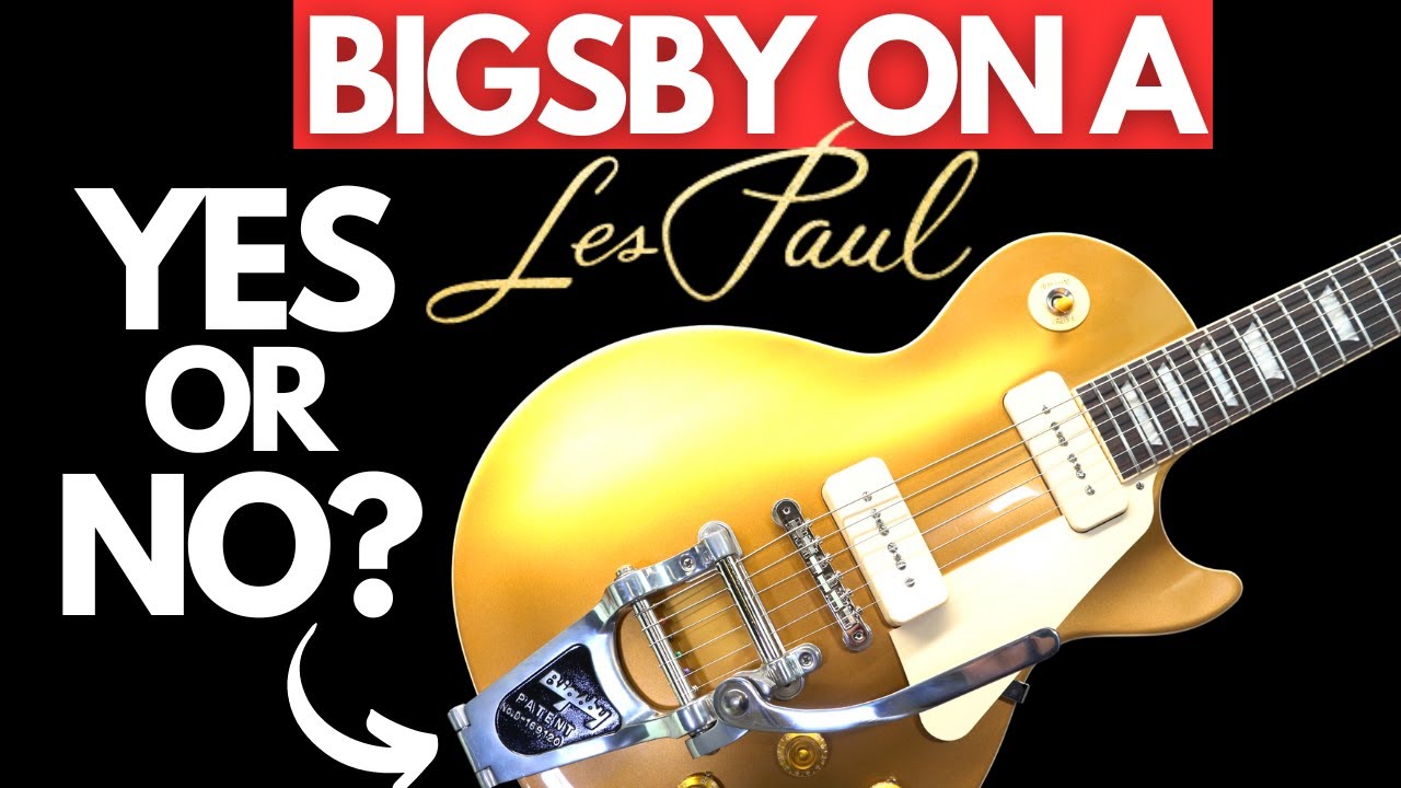 BIGSBY на LES PAUL? Установка и демонстрация