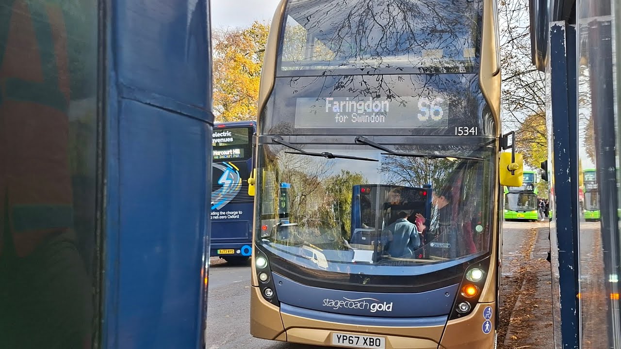 YP67XBO - 15341 | S6 to Swindon | Stagecoach West | Scania N250UD ADL Enviro400 MMC