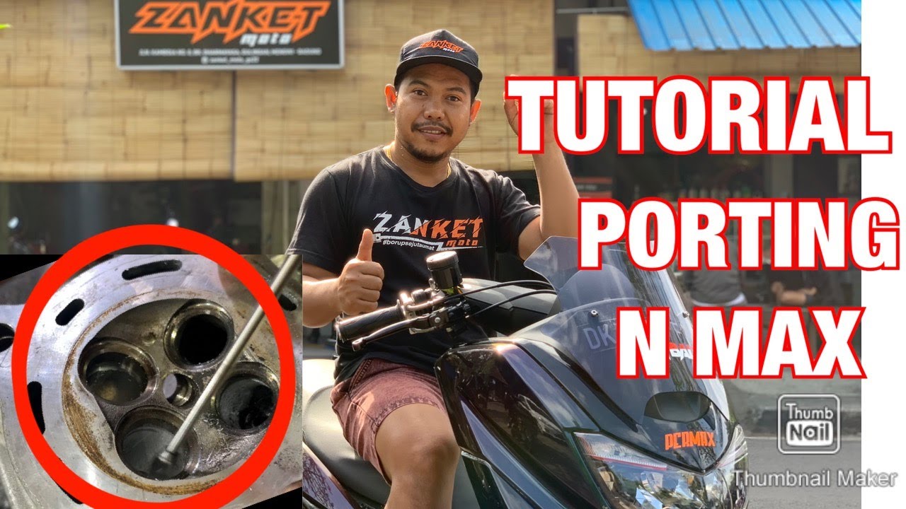 PROSES PORTING POLISH N MAX SPEK PISTON STANDAR HARIAN TOURING
