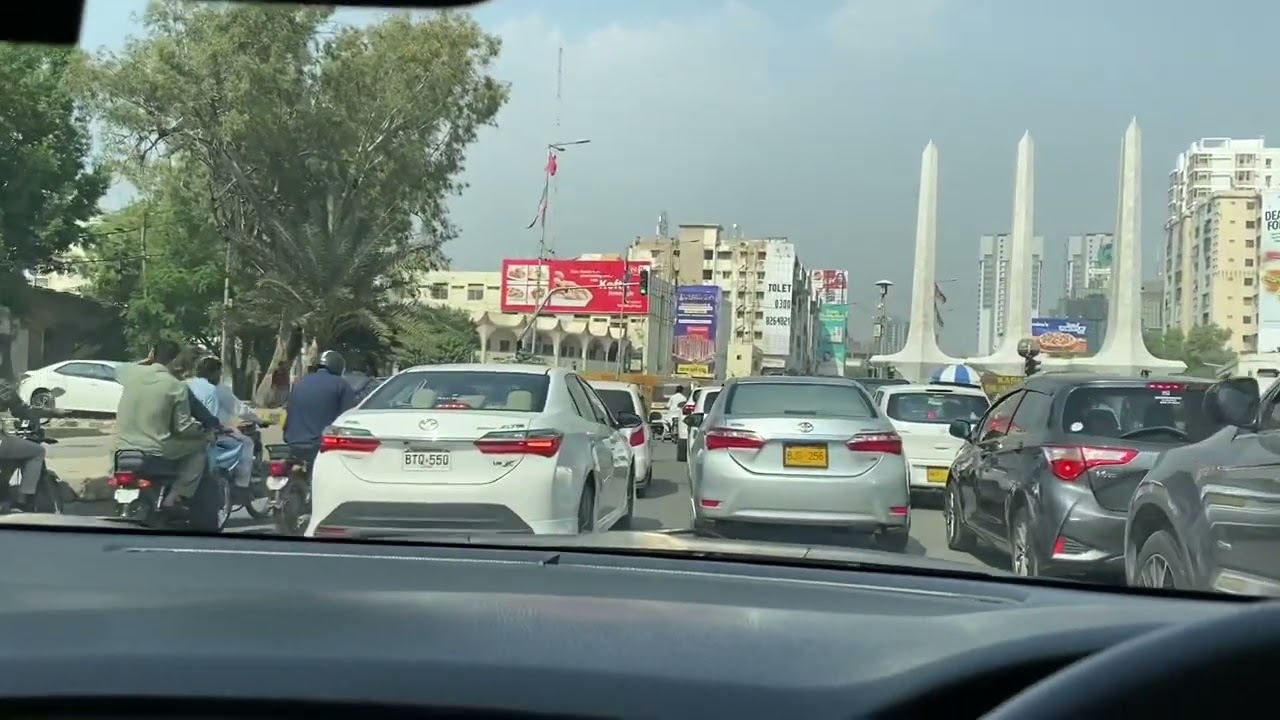 Drive from Dolmen Mall Clifton to Saddar Karachi