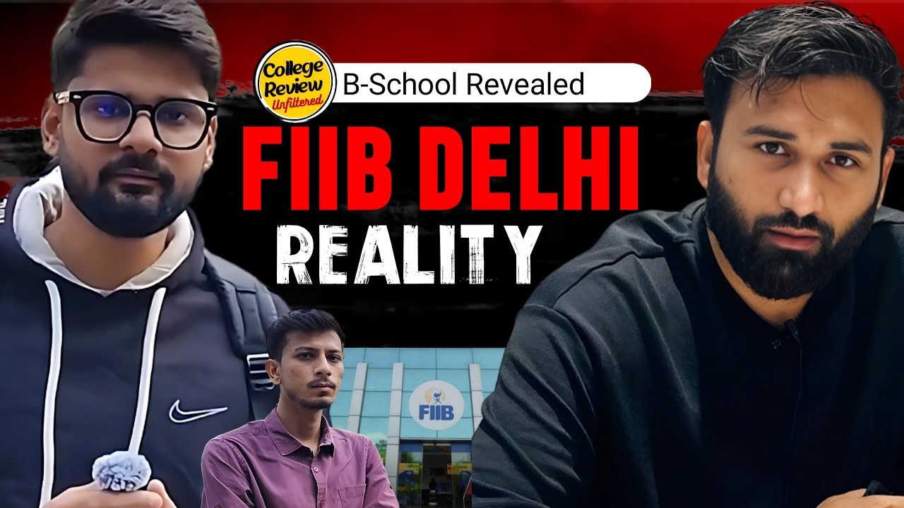 FIIB Delhi 🔥 | Everything You Need to Know |  Placements, Fees, Campus Life & More! #FIIBDELHI