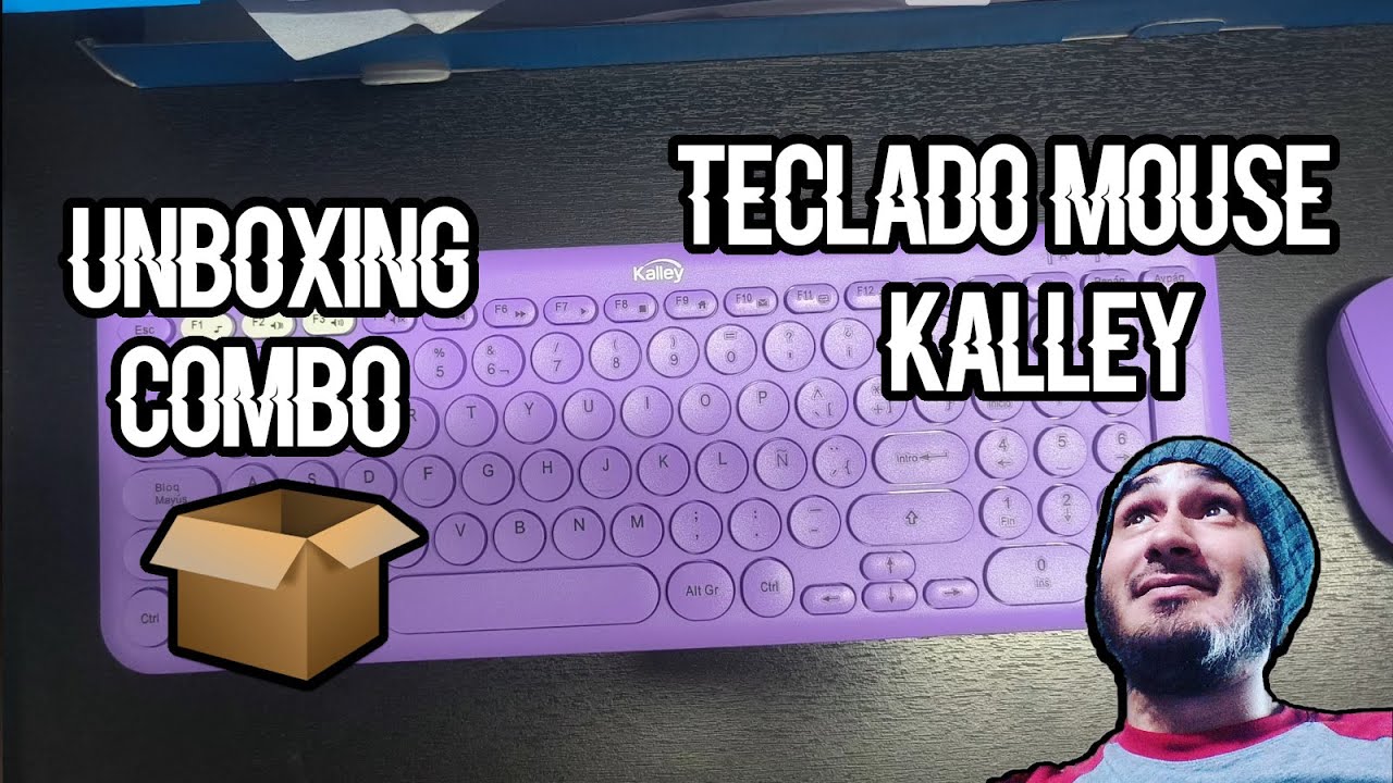 UNBOXING COMBO DE TECLADO + MOUSE INALÁMBRICO KALLEY😎✌️