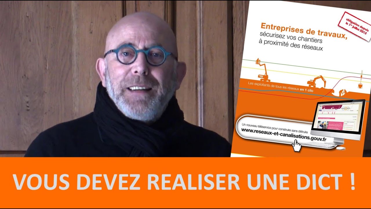 La réglementation DT/DICT pour les travaux du bâtiment