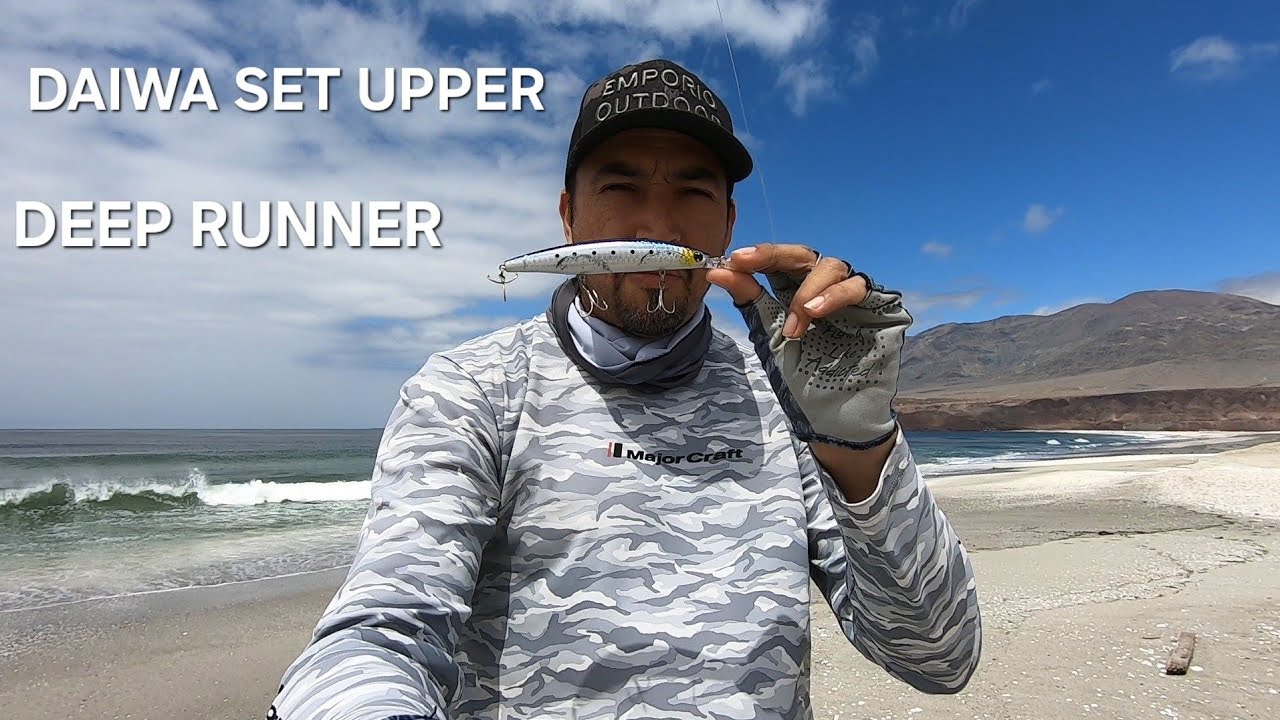 Pescando Lenguados con marea alta y en los posones mas profundos con el Daiwa Set Upper DR