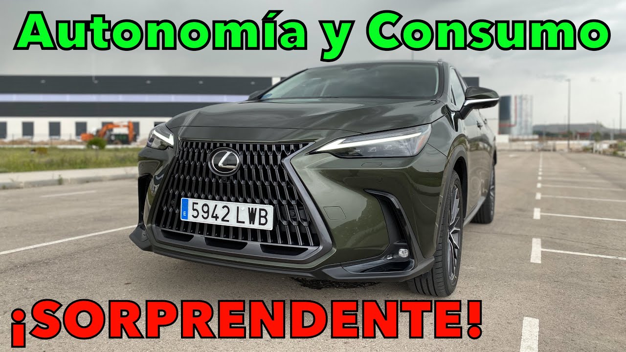 ¡SORPRENDENTE! Lexus NX 450 h+ HÍBRIDO ENCHUFABLE Prueba de AUTONOMÍA ELÉCTRICA Y CONSUMO MOTORK