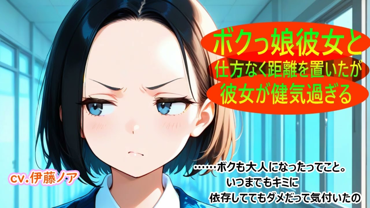 【シチュボASMR】ボクっ娘彼女と仕方なく距離を置いたが彼女が健気過ぎる件。　#シチュエーションボイス　#男性向けシチュボ　#ボクっ娘　#ほのぼの　#彼女　#純愛