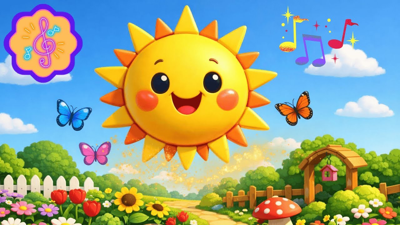 🎶☀️🌻🐌Canción para Niños: Sale el Sol ✨💛🎶