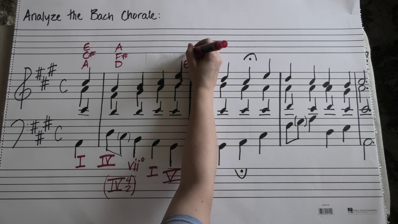 Music Theory: Bach Chorale Analysis