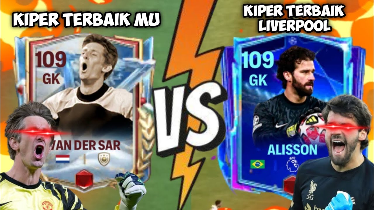 SENGITT!! Kiper Terbaik Mu VS Kiper Terbaik Liverpool - FC Mobile Indonesia