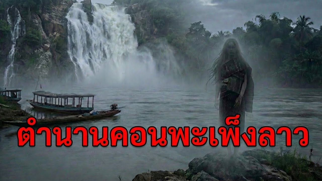 ตำนานเรื่องเล่าน้ำตกตาดคอนพะเพ็งลาว#นิทานพื้นบ้าน#ผีใต้แม่น้ำ