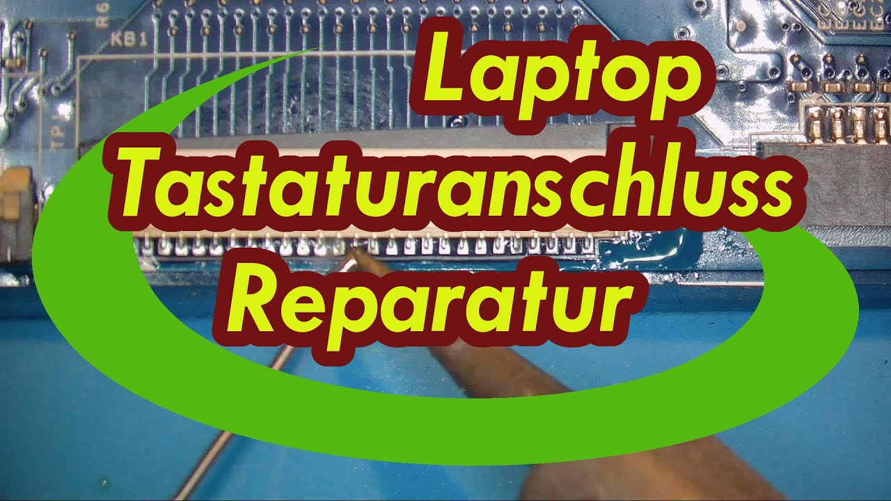Laptop Tastaturanschluss / Flachbandkabel Steckverbindung Reparatur (Acer VN7-791G)