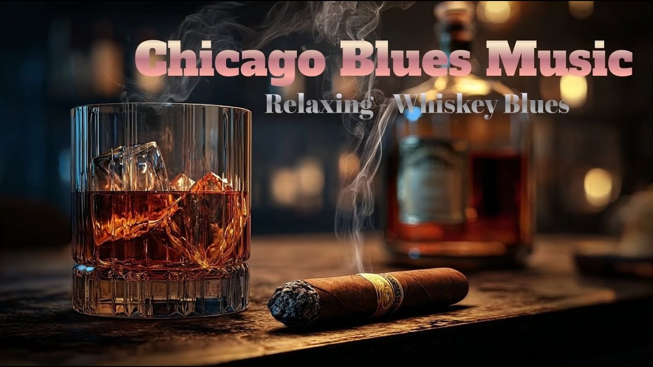 Chicago Blues Music| Smooth Blues Music - Relaxing Whiskey Blues for Night