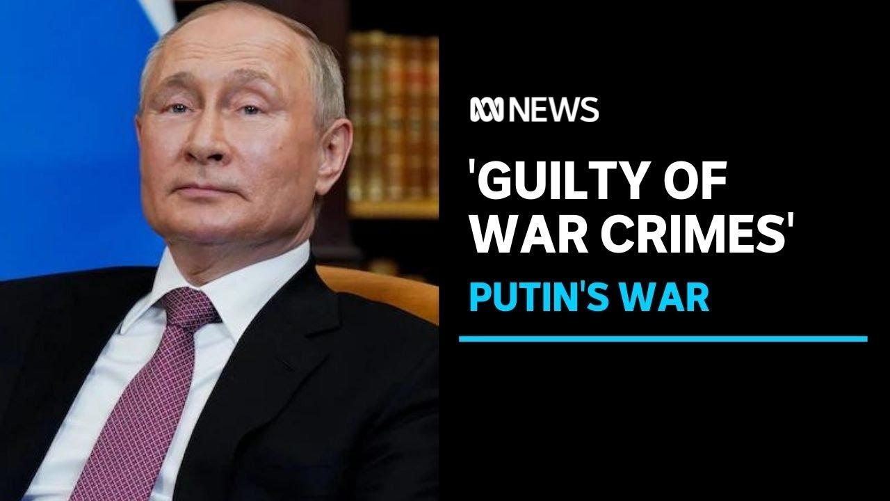 Is Vladimir Putin a war criminal? Human rights lawyer Geoffrey Robertson says 'no doubt' | ABC News