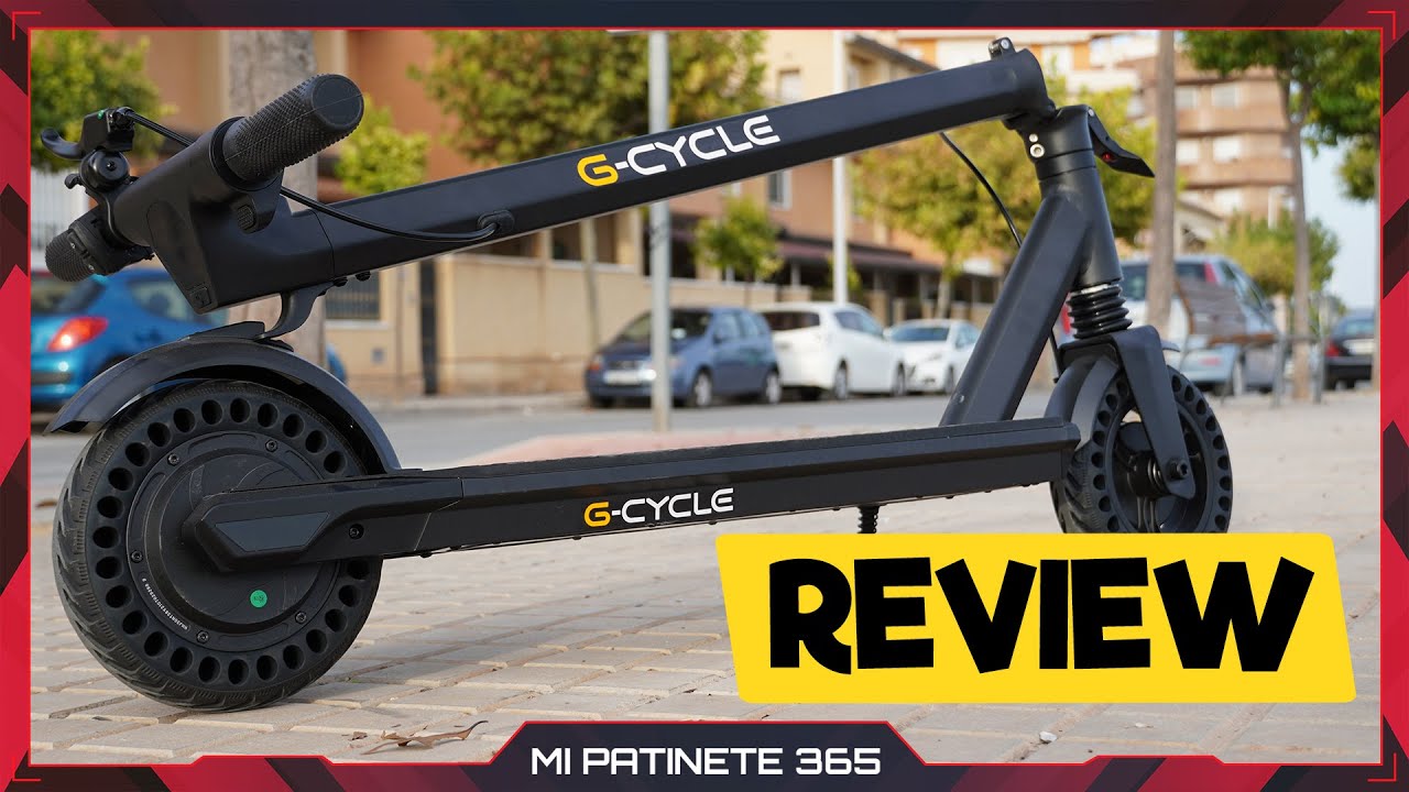 Este patinete G-CYCLE L8 PRO es muy ÁGIL 🛴 REVIEW + PRUEBAS