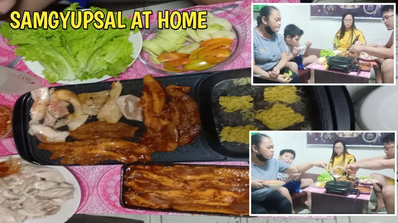 Samgyupsal at Home