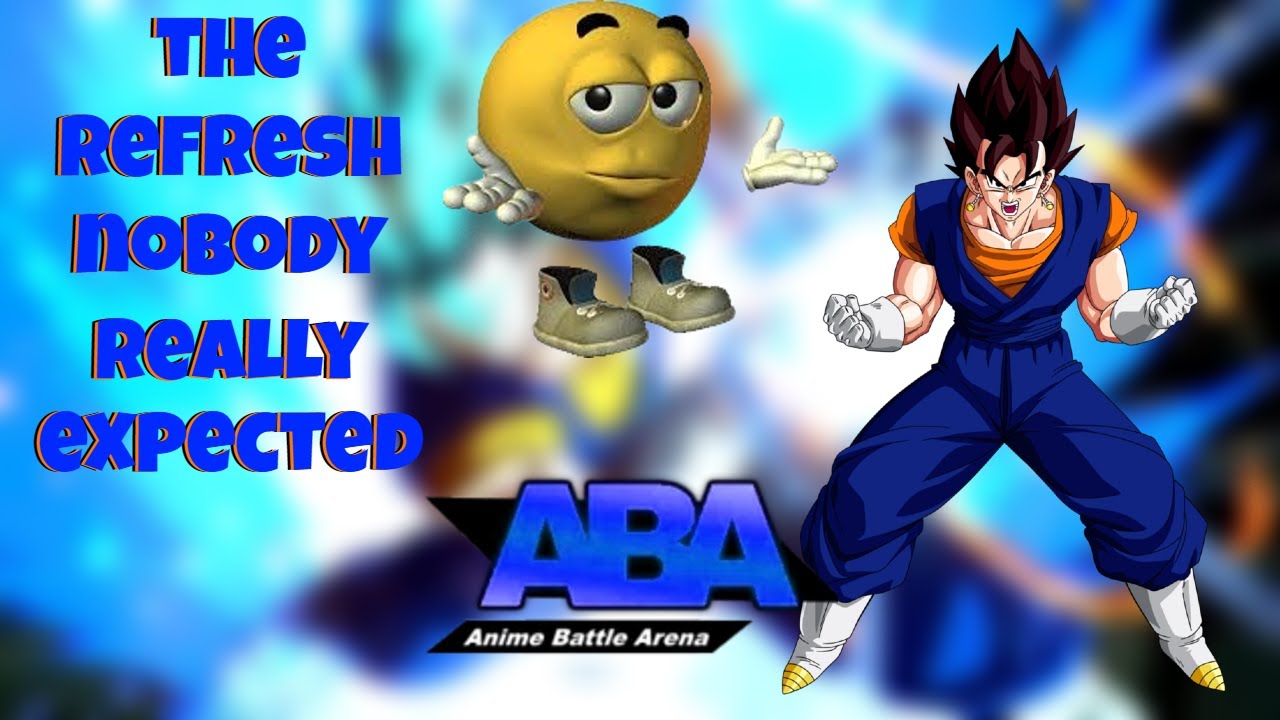 Vegito refresh in aba is good but hes not gogeta!!