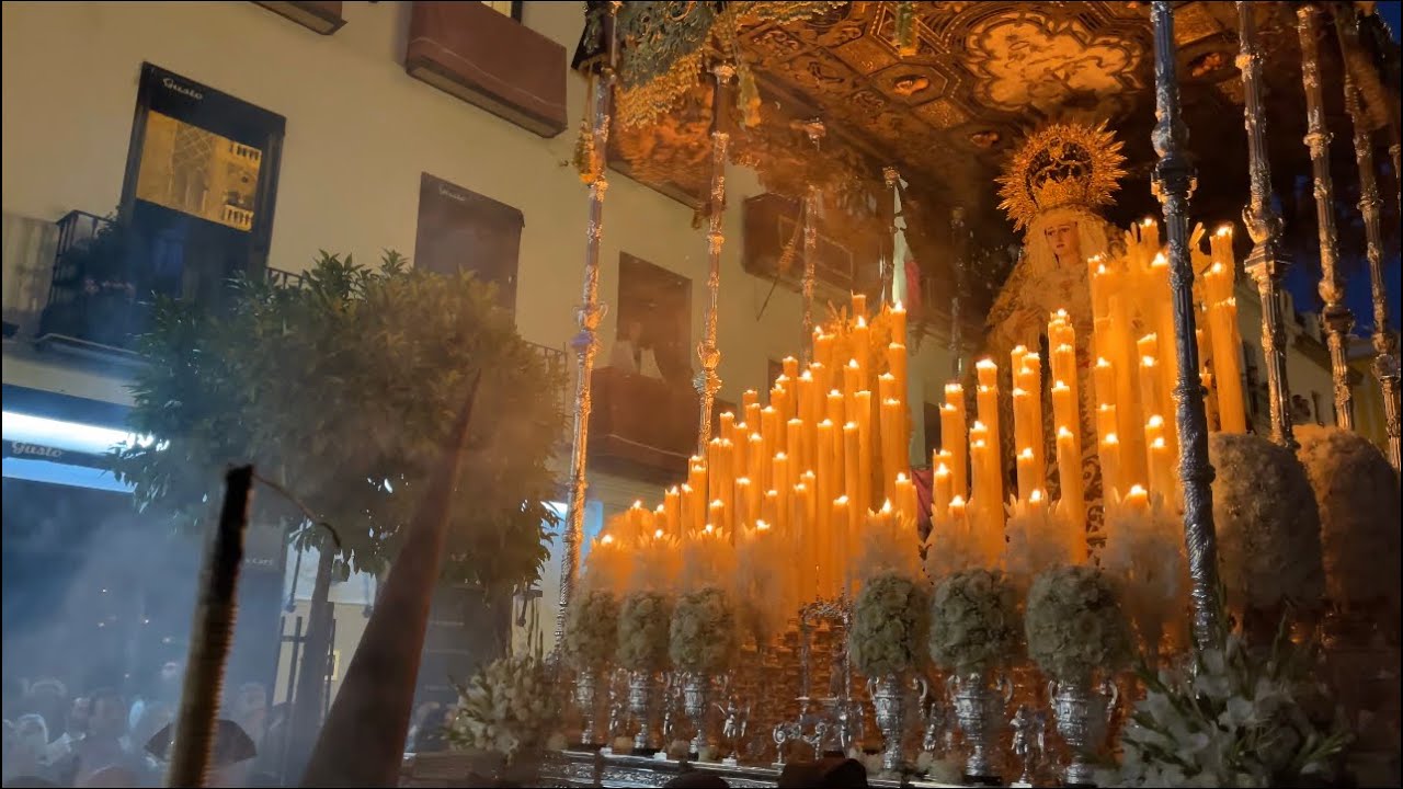Virgen de la Palma revirá Alemanes / Álvarez Quintero 2022 Hdad. El Buen Fin - Semana Santa Sevilla