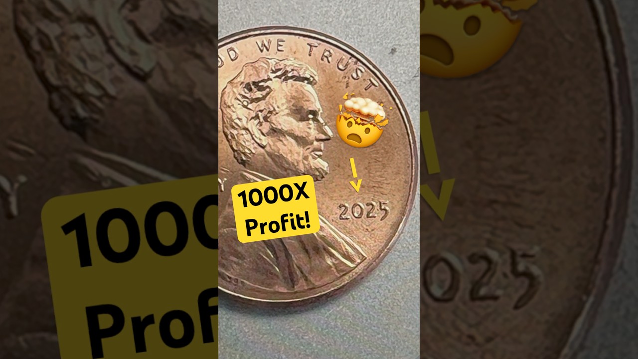 2025 Penny Error Sells For 1000x Face Value!