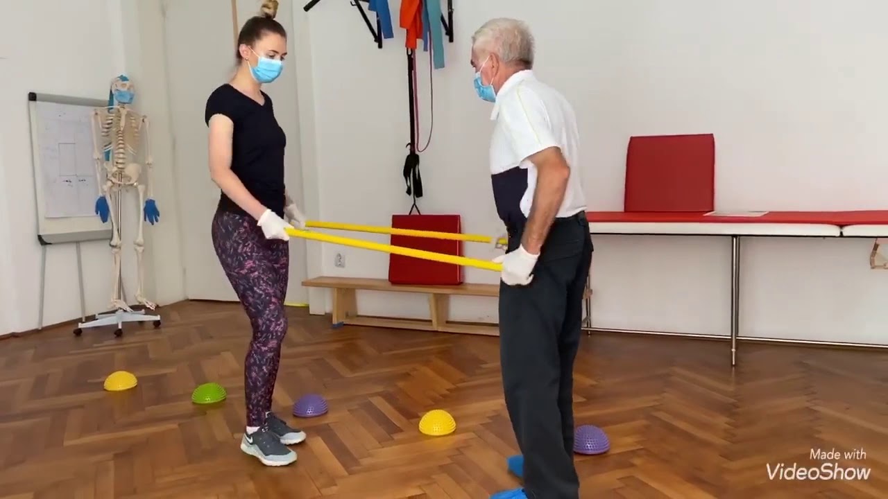 Exercitii pentru boala Parkinson, recuperarea echilibrului