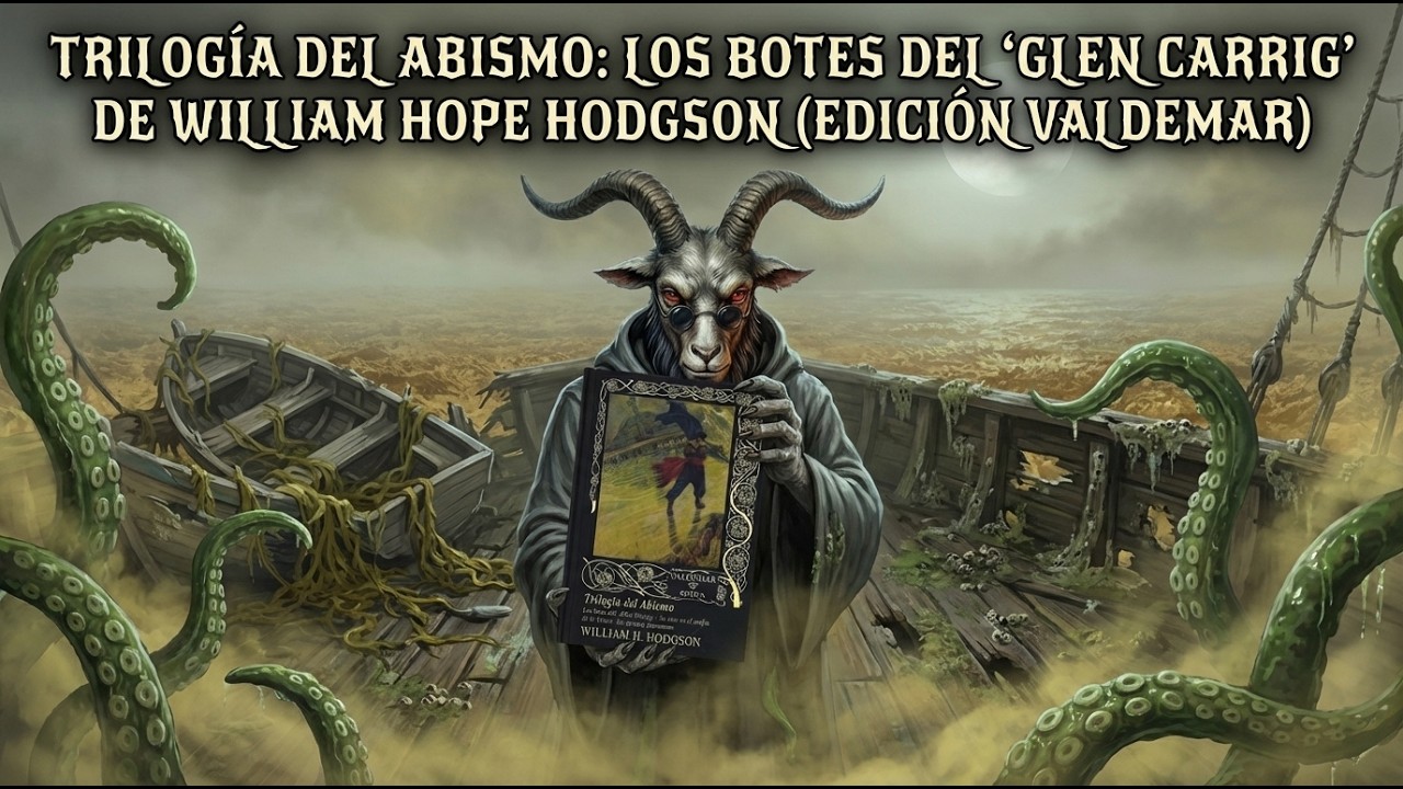 Trilogía del Abismo: Los botes del Glen Carrig de William Hope Hodgson (Editorial Valdemar)