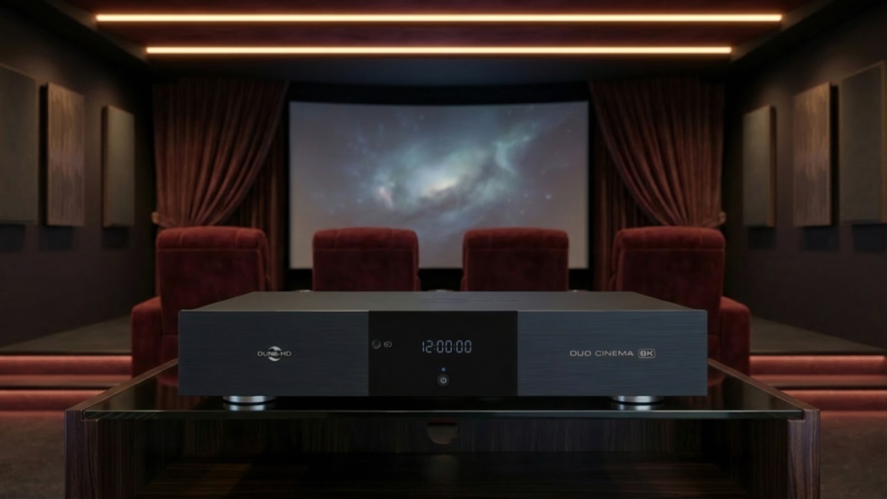 Dune HD Duo Cinema 8K премиальный медиаплеер на двух процессорах