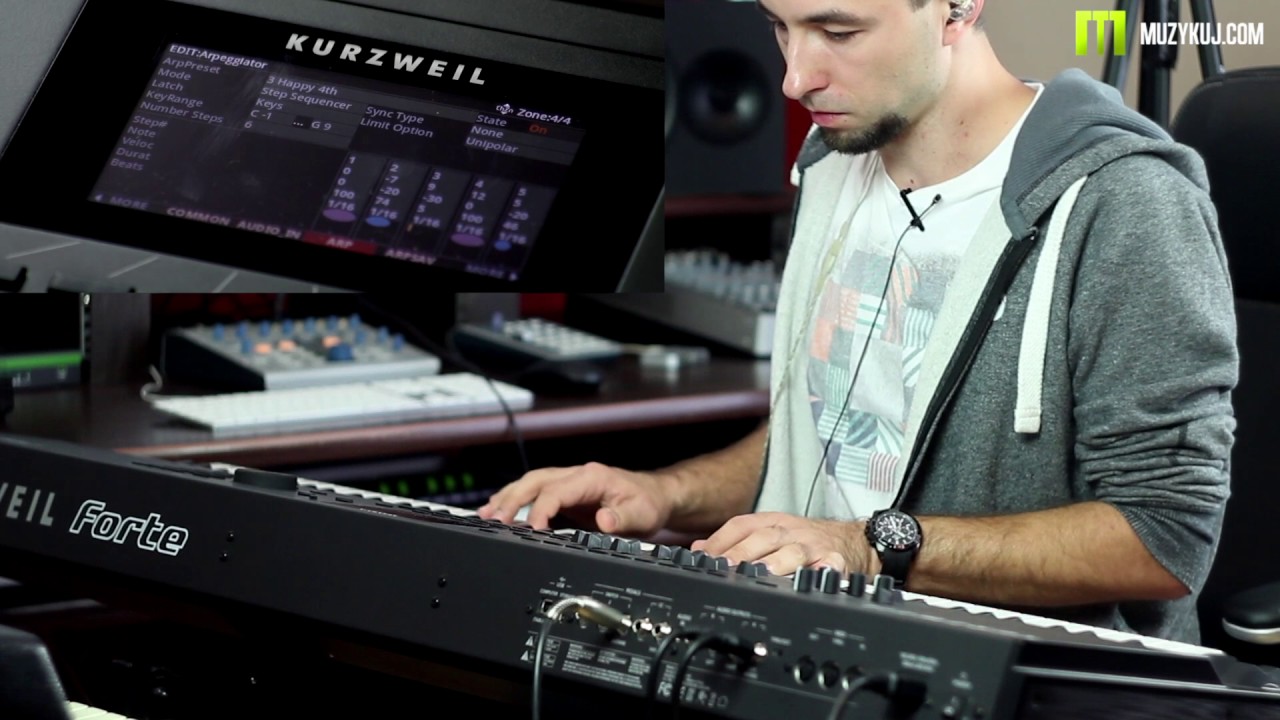 Kurzweil Forte nowe funkcje PL