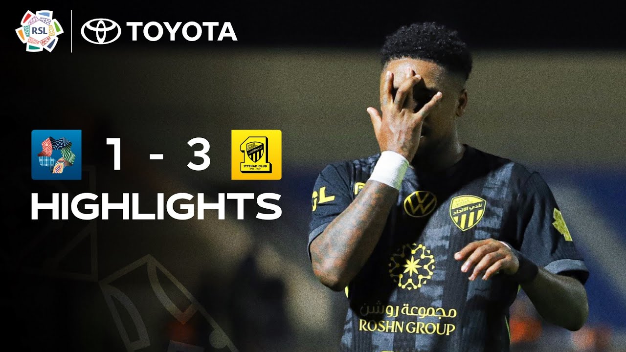 Al Ittihad edge past NEOM S.C. as the visitors claim a 3-1 win ⏱️🔥 | Powered by Toyota