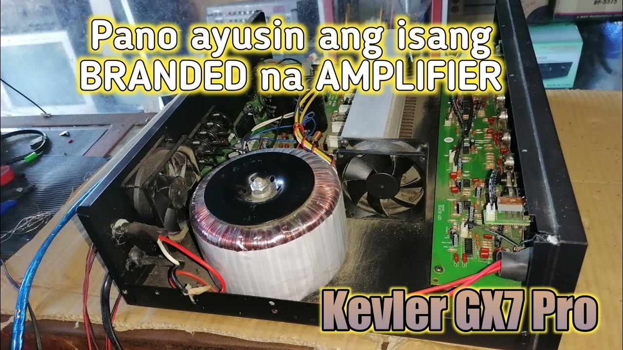 How to reapir kevler gx7 pro no sounds