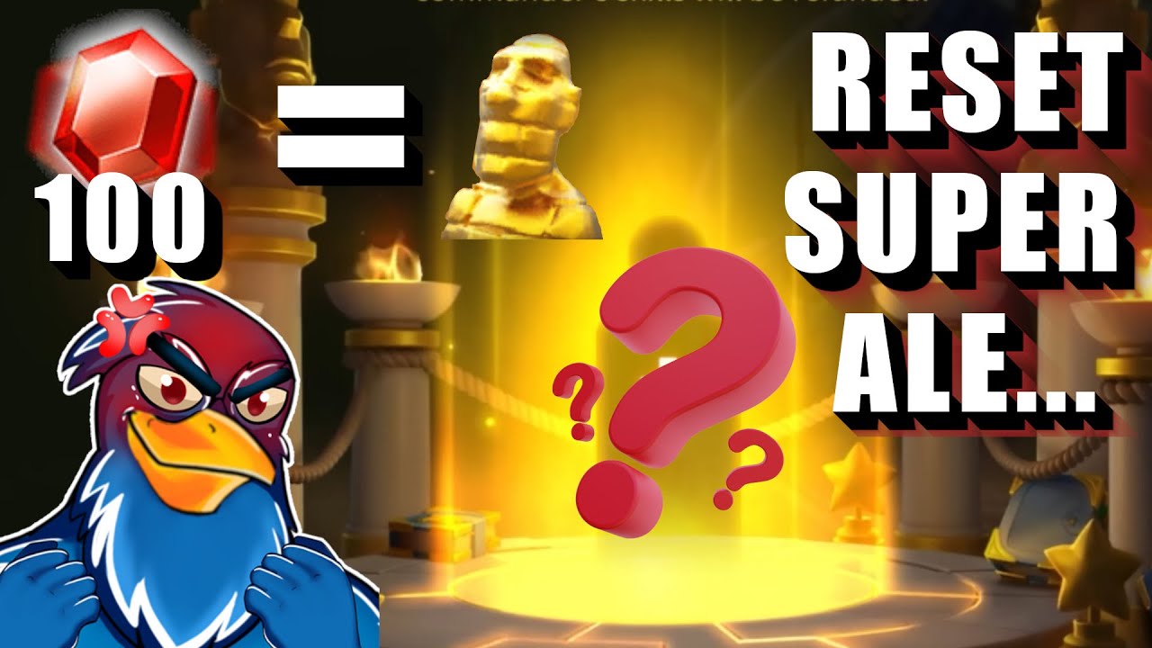 RESET SUPER ALE... SZCZEGÓŁY, JAK WYKORZYSTAĆ IDLA KOGO TO W OGÓLE JEST? | Rise of Kingdoms
