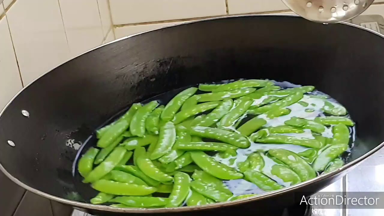 星期一教室 荷豆炒帶子