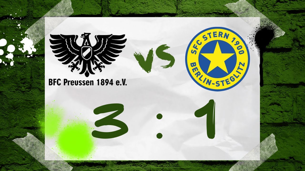 BFC Preussen - Stern 1900 HIGHLIGHTS | 2. Spieltag BERLIN LIGA | BFC PREUSSEN TV