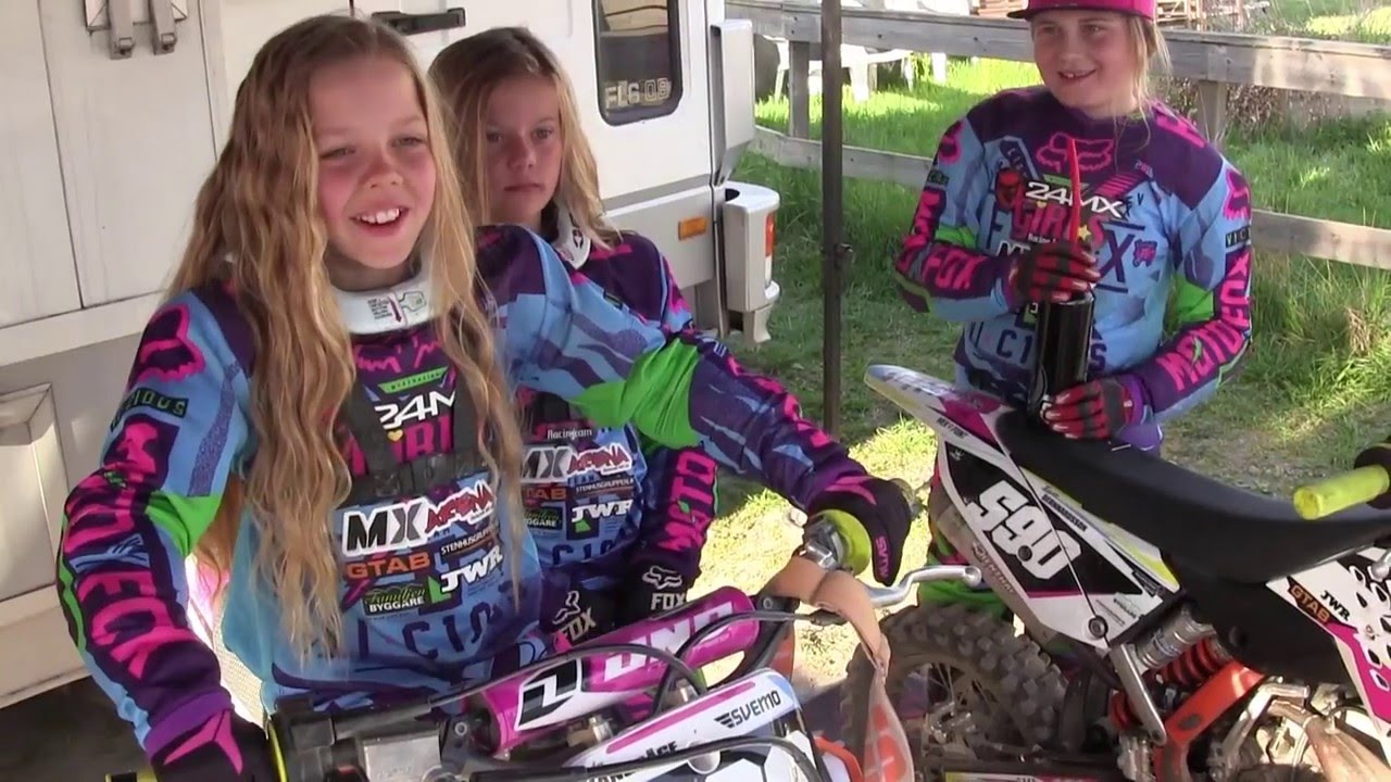 Här är tjejerna som visar vägen inom motocross