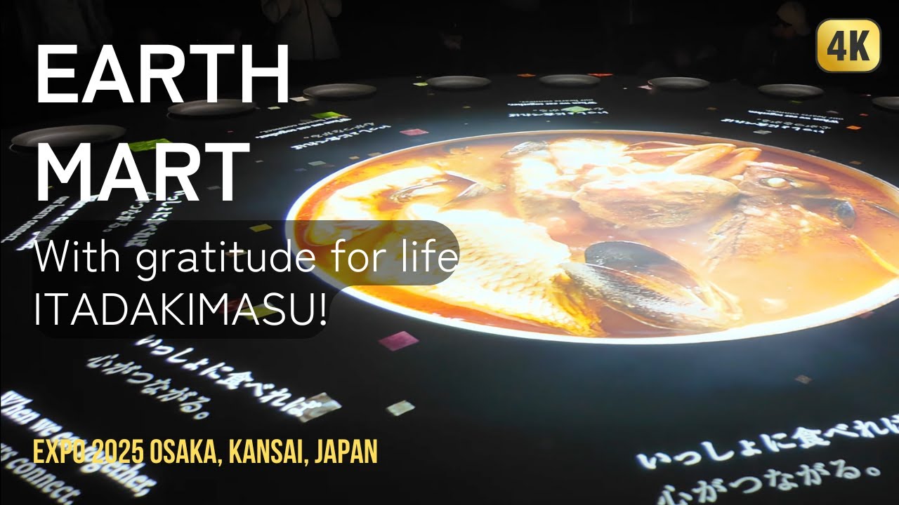 Signature Pavilion EARTH MART: With gratitude for life ITADAKIMASU! - Expo 2025 Osaka, Kansai, Japan