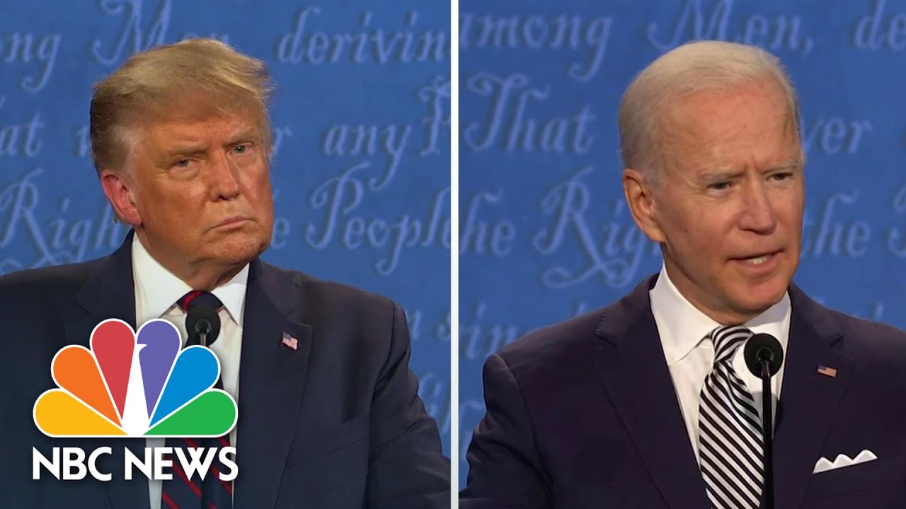 Trump, Biden Debate Amy Coney Barrett Supreme Court Nomination | NBC News