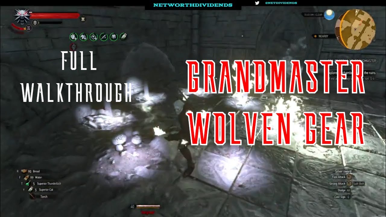 Witcher 3: How to Get Grandmaster Wolven Gear | Full Guide & Locations