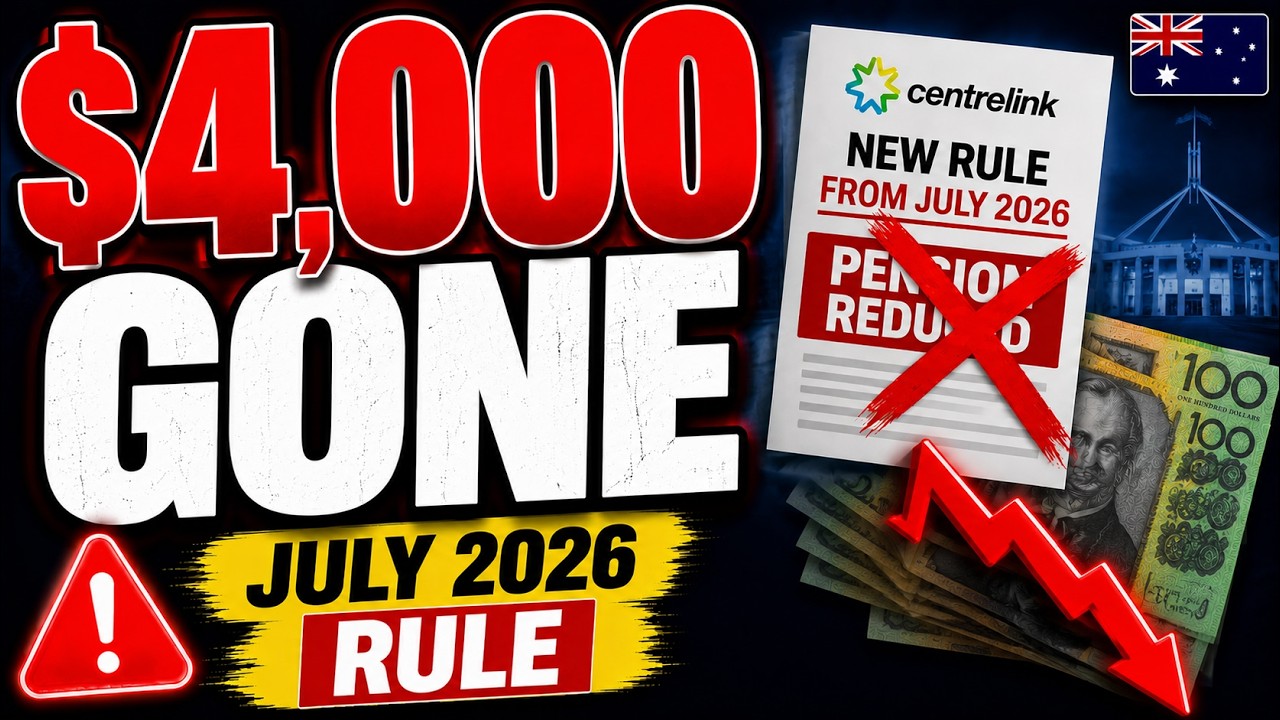 Новое правило Centrelink с июля 2026 года: почему австралийские пенсионеры могут терять по 4000 д...