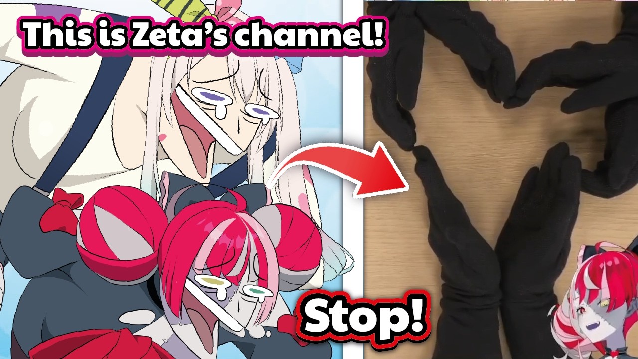 Iofi and Ollie cant stop being YABE even in Zeta's channel off-collab !!!