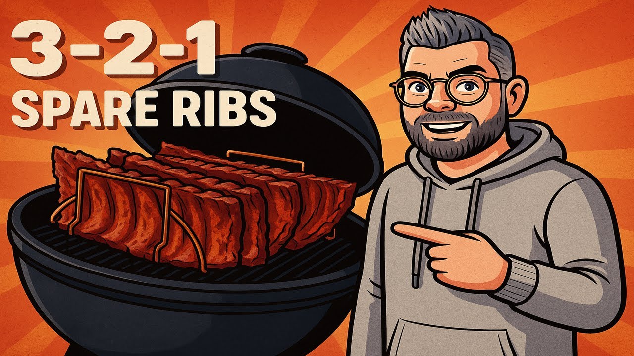 SPARERIBS 321 methode van de BBQ! Ik leg je alles uit.