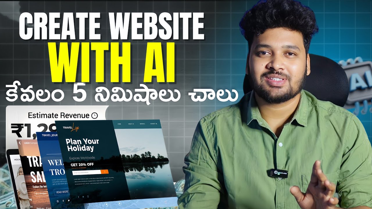 How to Create Website with AI in 5 Minutes | Step by Step Guide