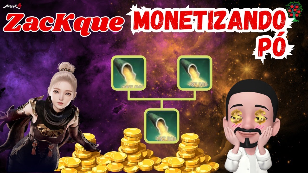 Pouca Gente Usa Isso no MIR4 – Lucrando com Pó Brilhante