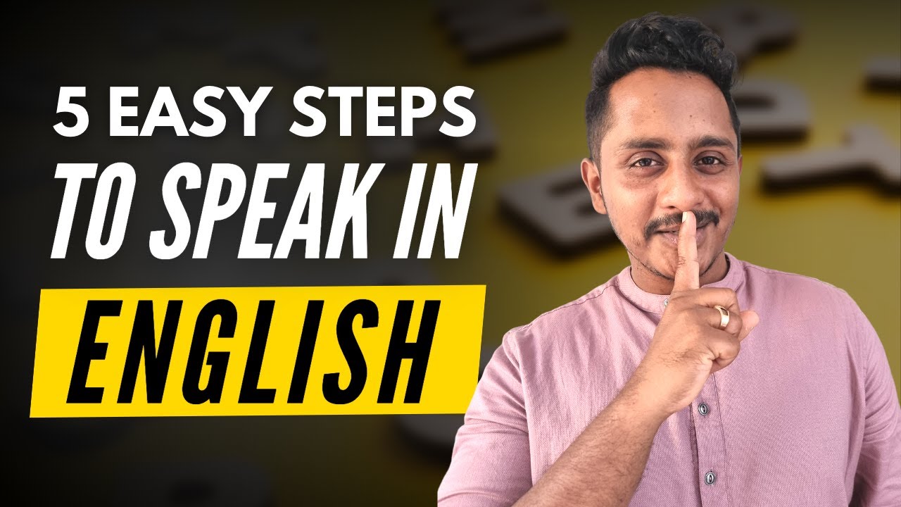 5 Easy Steps To Speak In ENGLISH Fluently And Confidently | Skills Academy of English