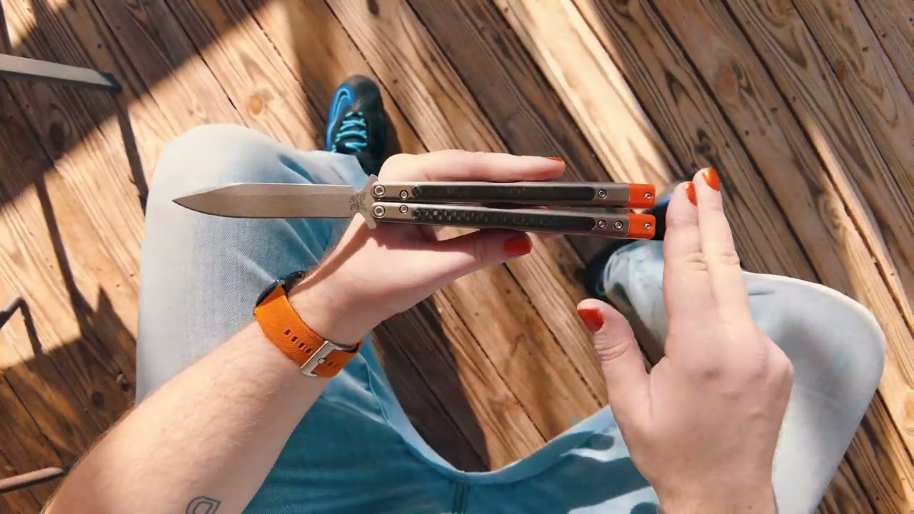 My Custom Benchmade 51's! 🔥 Balisong Spotlight 💡